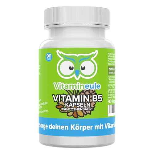 Vitamin B5 (Pantothensäure) – Kapseln