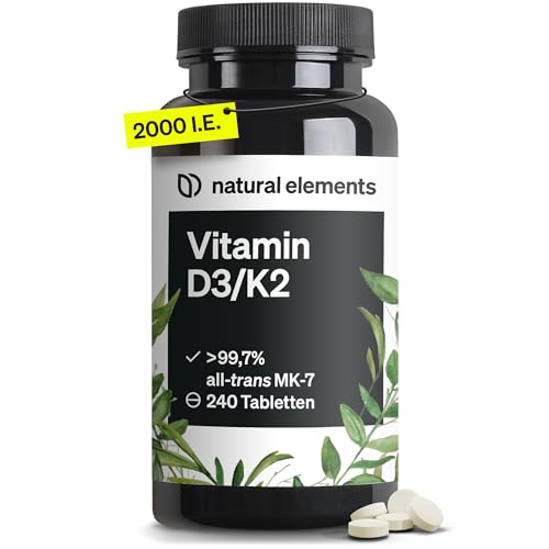 Vitamin D3 + K2 Kapseln