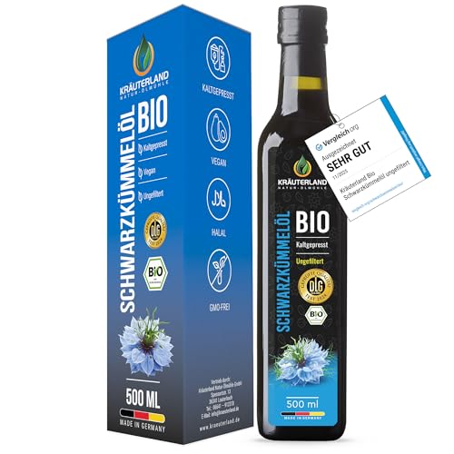 Schwarzkümmelöl (Bio, kaltgepresst)