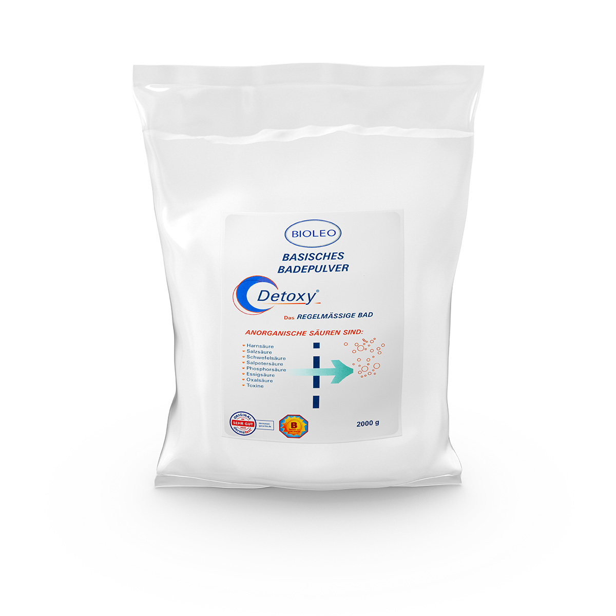 Detoxy basisches Badepulver BIOLEO (2000g)