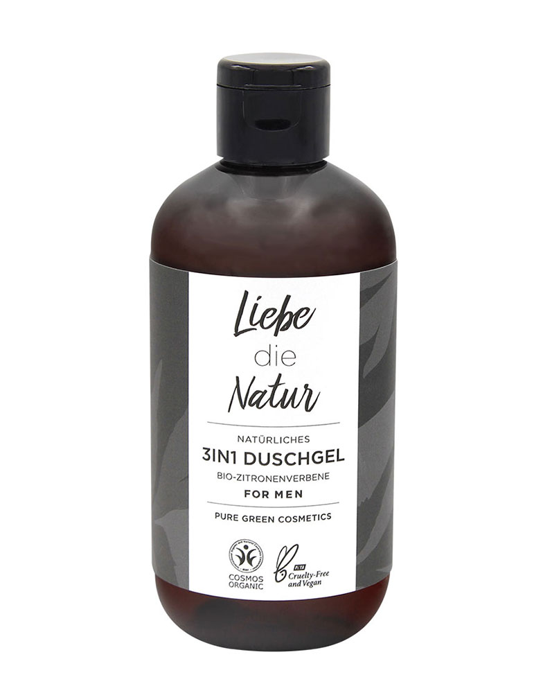 Natürliches 3in1 Duschgel MEN (250 ml)