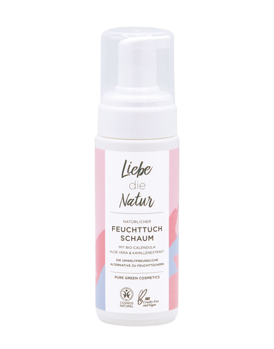 Natürlicher Feuchttuchschaum Calendula (150 ml)