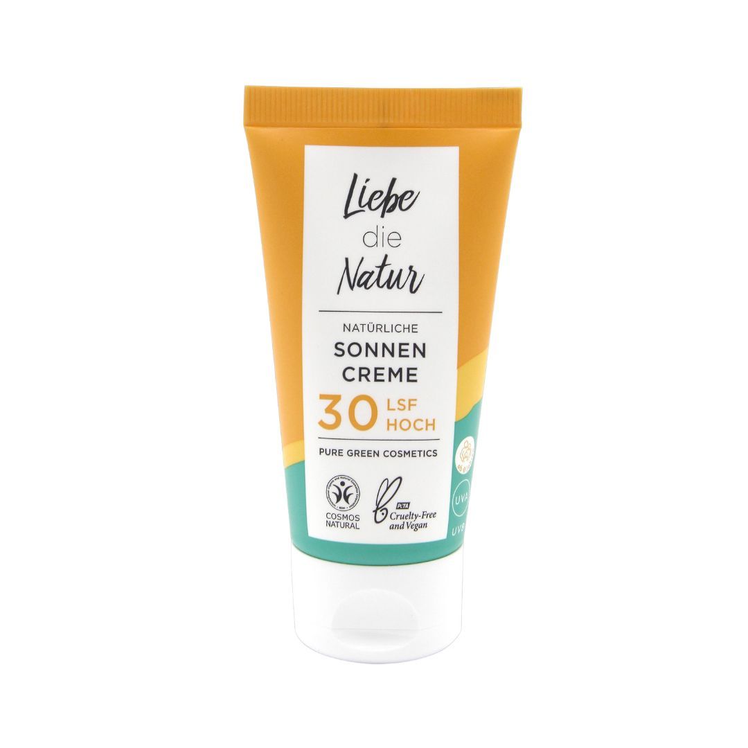Natürliche Sonnencreme LSF 30 - 50ml - Liebe die Natur