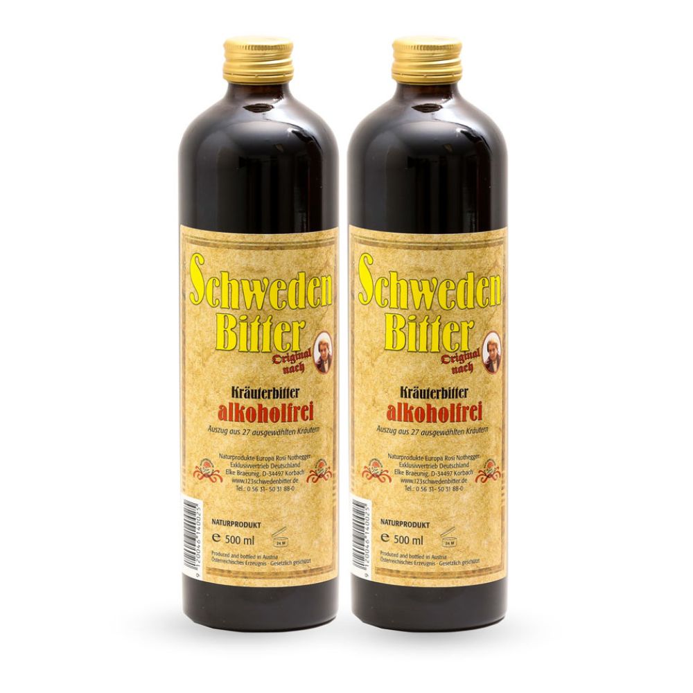 Schwedenbitter alkoholfrei 2x 500ml